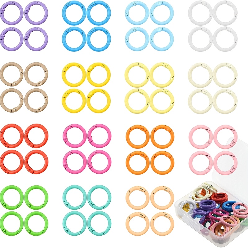 Jewelry Making Materials Wholesale - 100 piezas de anillos redondos de