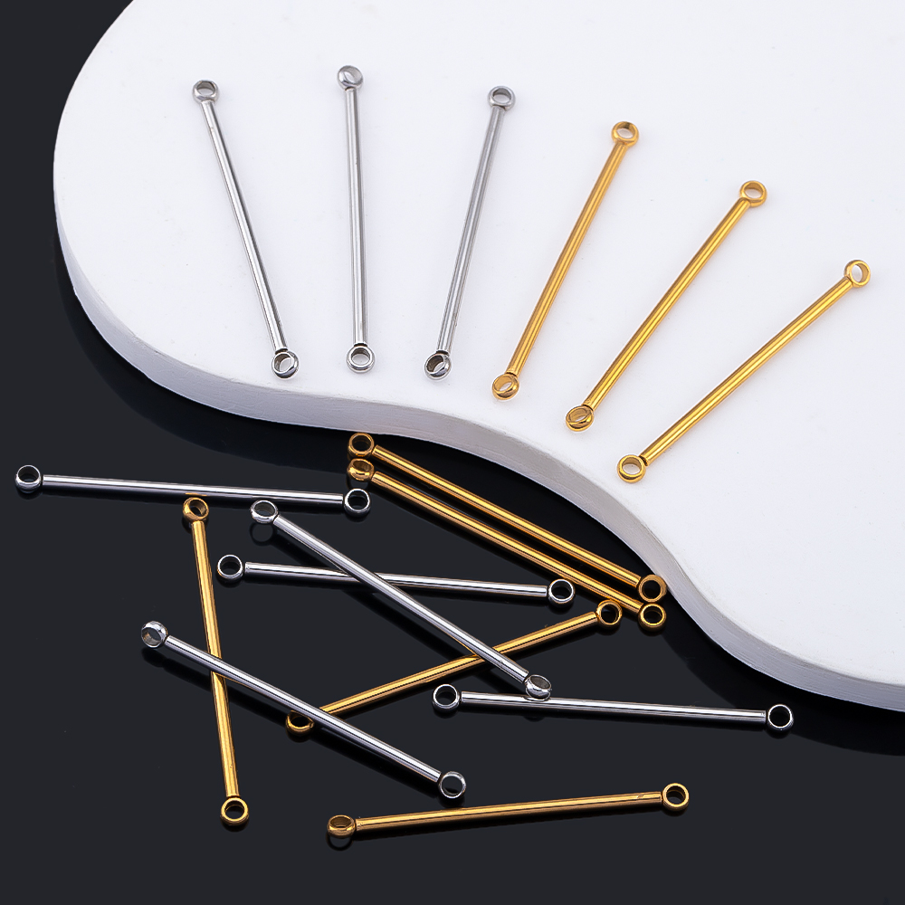 Jewelry Making Hoops - 10 piezas de bielas de doble