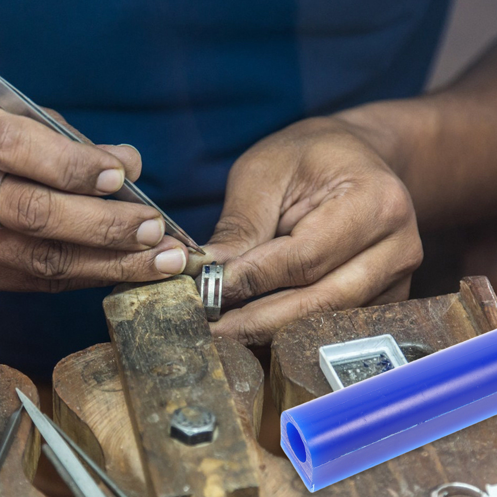 Jewelry Making Mold - Tubo de Cera para Anillos, Material