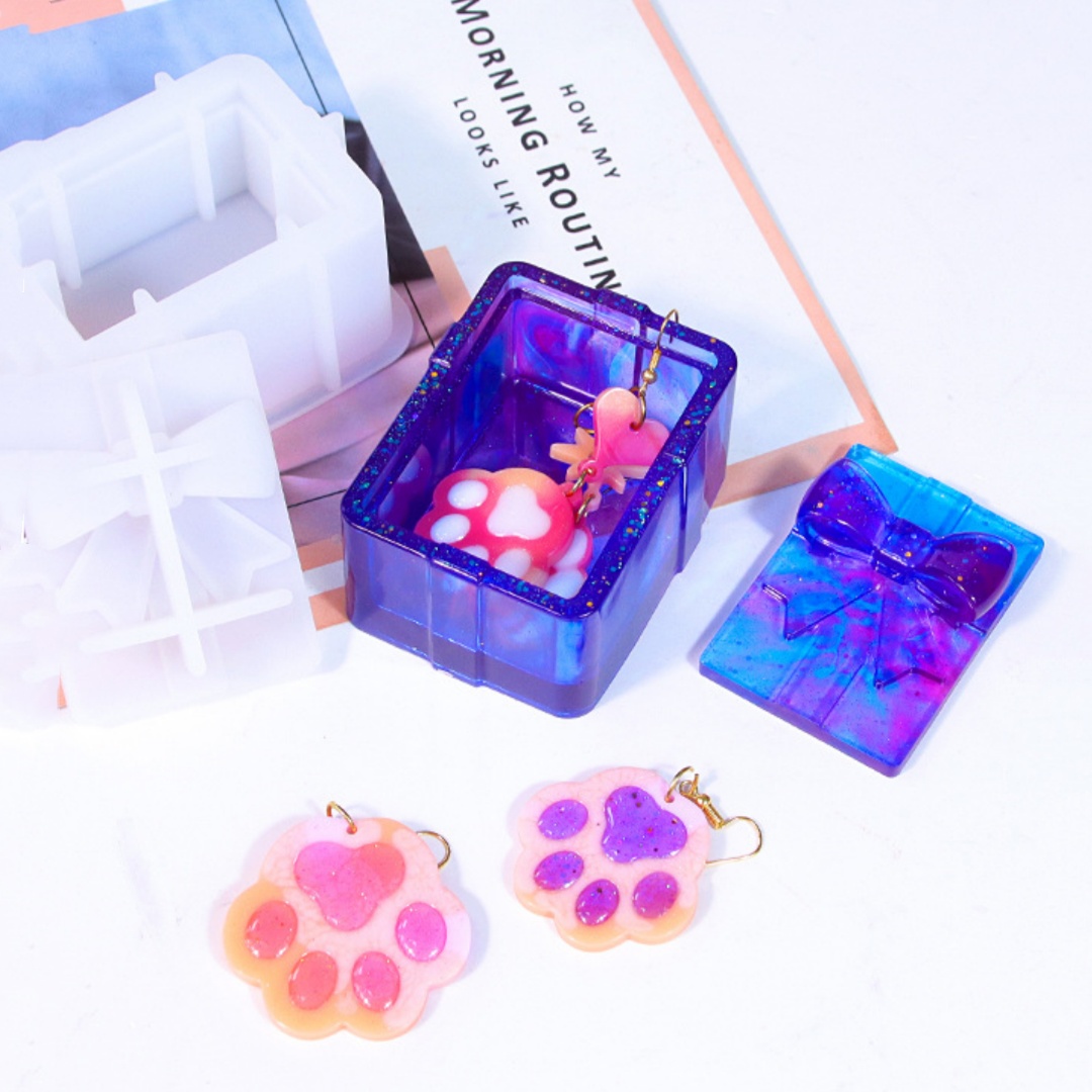 Molde cuadrado, caja de almace - Jewelry Making Mold reseña y precio