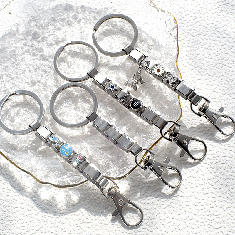 LLavero de eslabones italianos - Jewelry Making For Couples reseña y precio