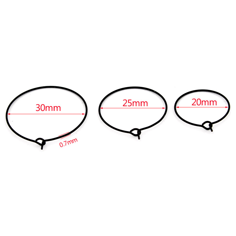 20 Piezas de Aros Circulares N - Jewelry Making Hoops reseña y precio