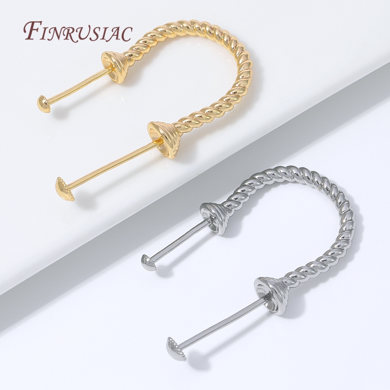 1-3 piezas de aros retorcidos  - Jewelry Making Hoops reseña y precio