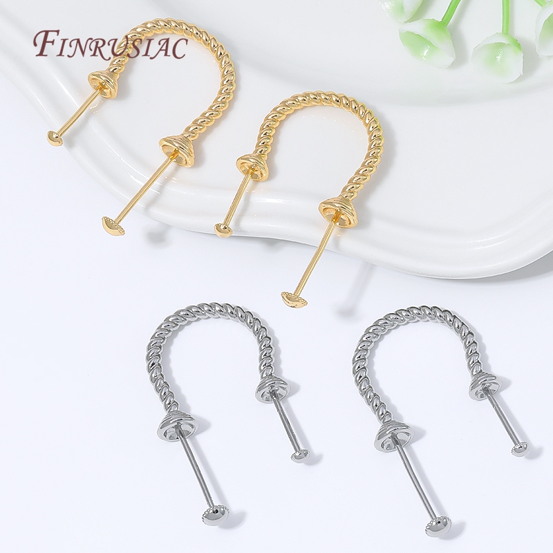 1-3 piezas de aros retorcidos  - Jewelry Making Hoops reseña y precio