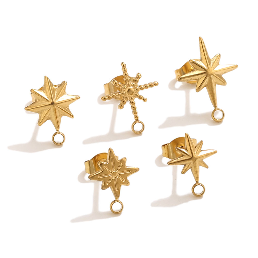 6 piezas de aretes de estrella - Jewelry Making Workshops reseña y precio