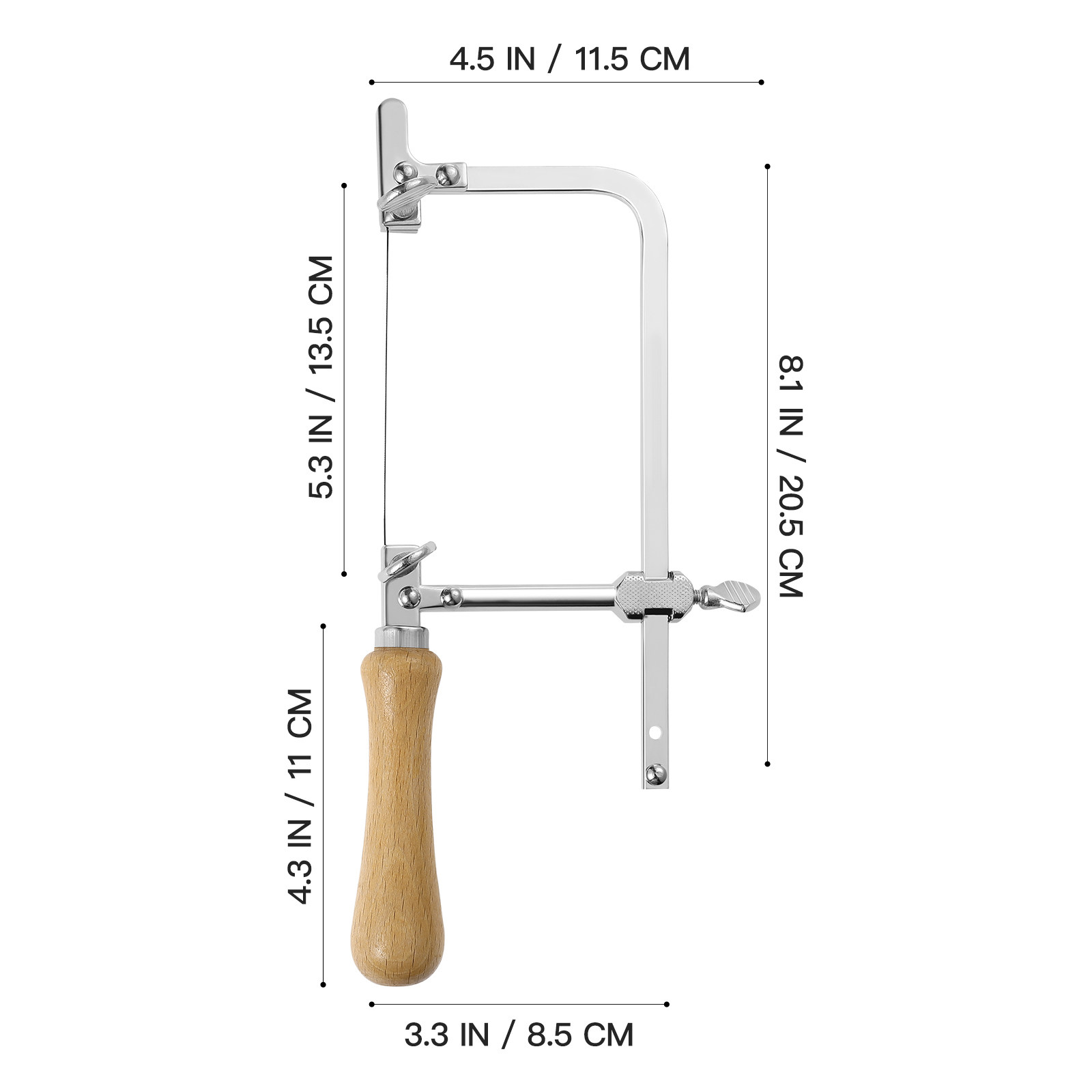 Sierra de arco con mango de ma - Jewelry Making Tools reseña y precio