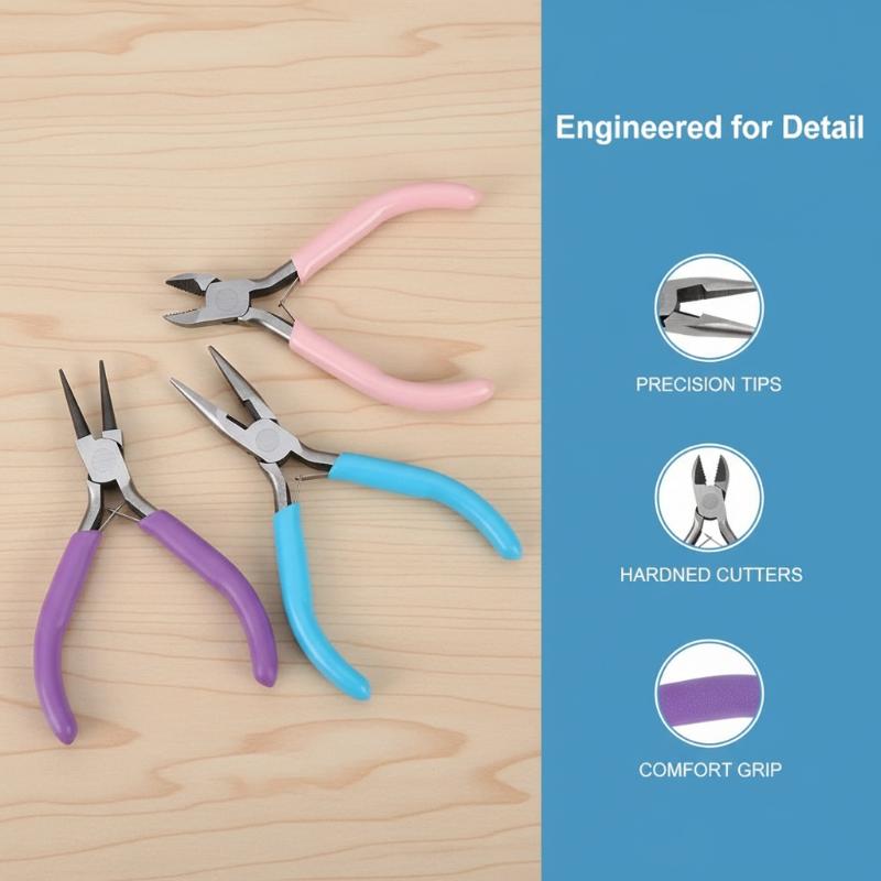 Herramientas para hacer joyas, - Jewelry Making Loop Pliers reseña y precio