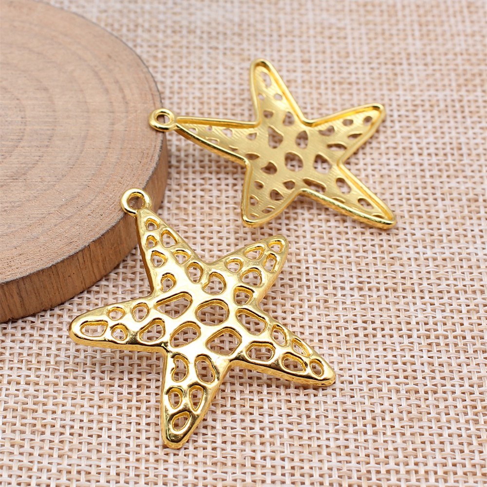 Dijes de estrella de mar para  - Jewelry Making For Couples reseña y precio
