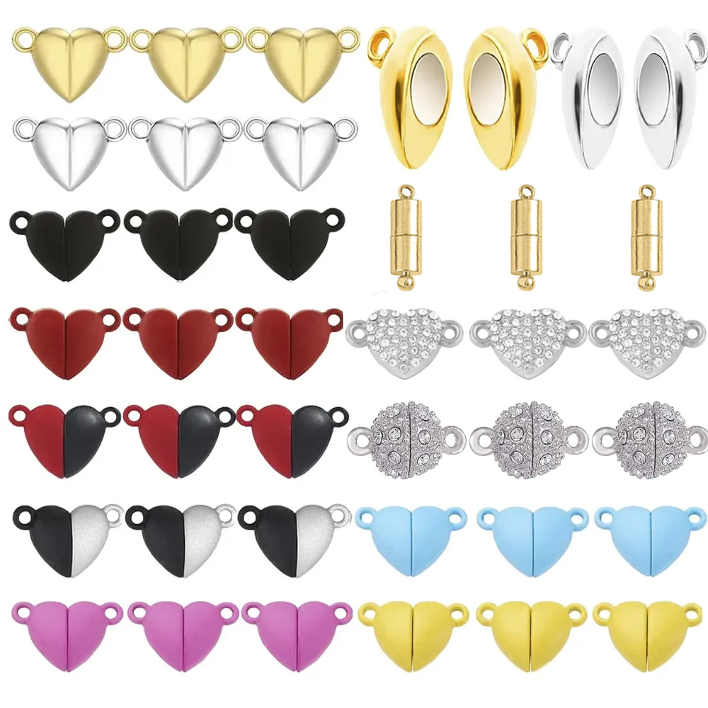 5 pares de conector magnético  - Jewelry Making For Couples reseña y precio