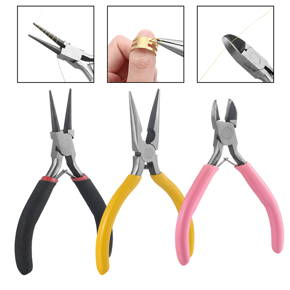 3 unids/set 3 estilos alicates - Jewelry Making Loop Pliers reseña y precio